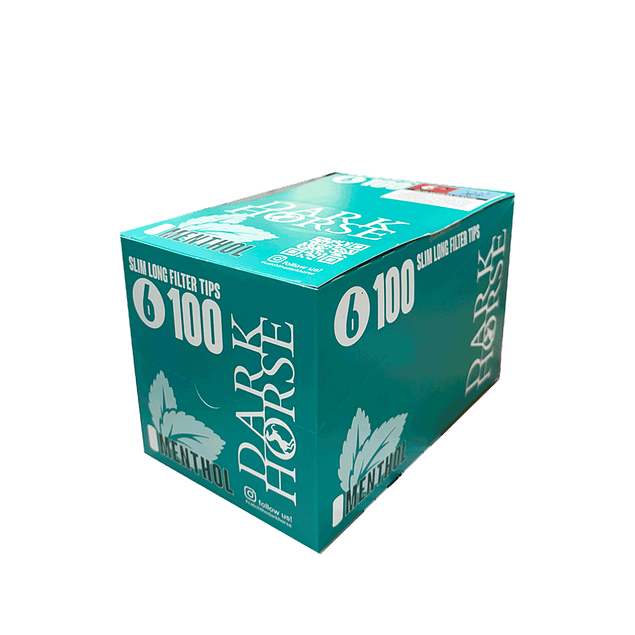 Dark Horse Filtro  100 Slim Long Menthol 