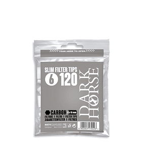 Filtro Dark Horse Carbón 120 unidades.