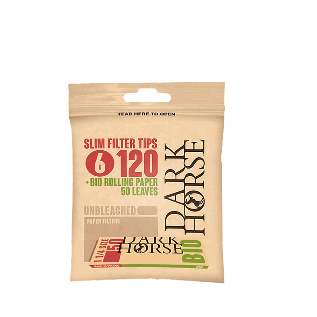 Filtro DH Slim Bio + Papel Bio 120 unidades.