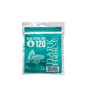 Dark Horse Filtro  100 Slim Long Menthol - 100 unidades
