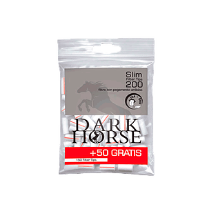 Filtro Dark Horse Slim Engomado Promoción 200 unidades