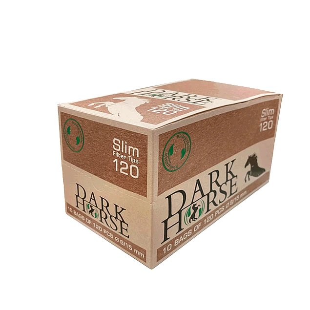 Filtro Slim Dark Horse Bio 6mm Pack Display X 10