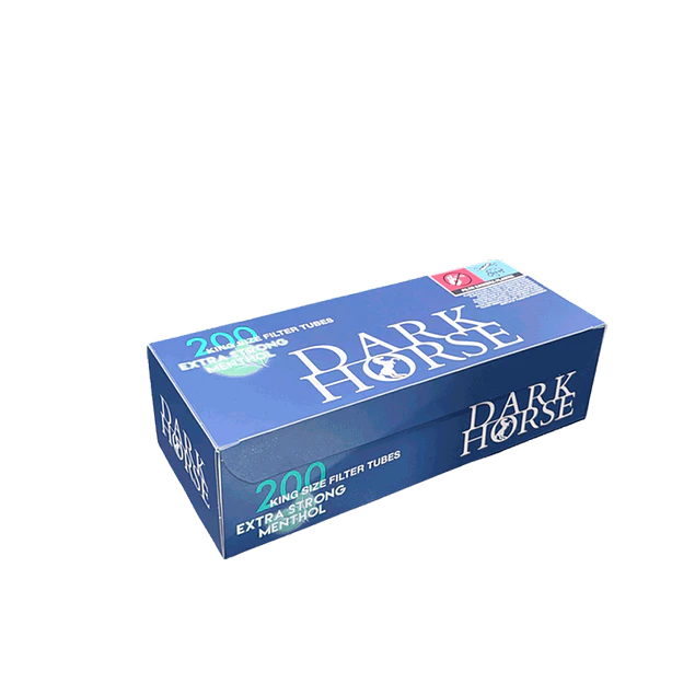 Tubo Para Rellenar Dark Horse MENTOL Xtra Fuerte  Pack 5 Displays