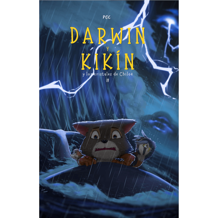Darwin y Kikín colección completa - Firmados (3 libros + 1 póster + 1 mapa ilustrado)  7
