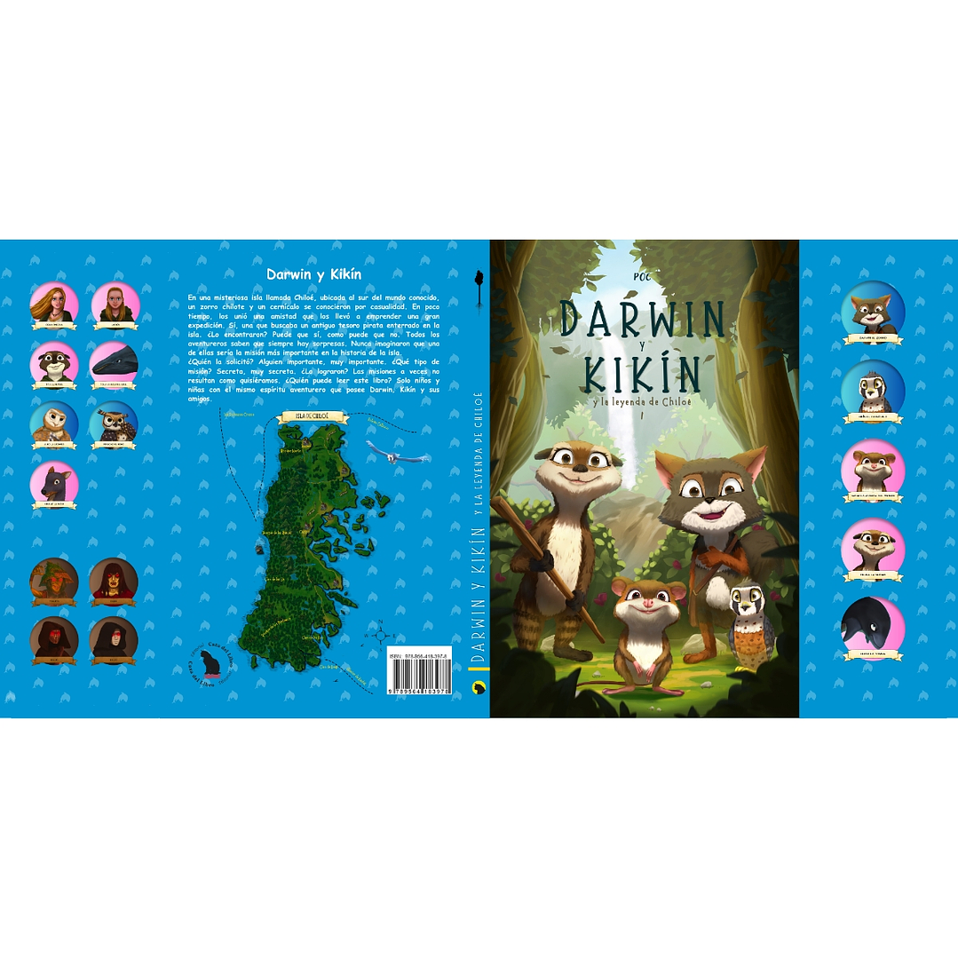 Darwin y Kikín y la leyenda de Chiloé - Firmado 3