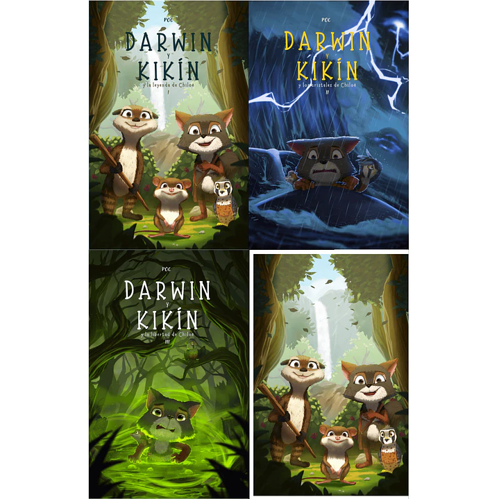 Darwin y Kikín colección completa - Firmados  1