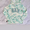 POLERON MUJER GAP TIE DYE VERDE XS/S/