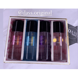 Pack ideal 4 fragancias Vs Pure Seduction + Aqua Kiss + Love Spell + Velvet Petals