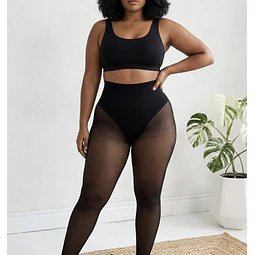 Pantys efecto Piel + Faja abdomen
