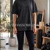 Polera Oversize Stone Wash