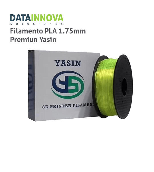 Filamento Premium Yasin – PLA 1.75mm - Negro  1KG