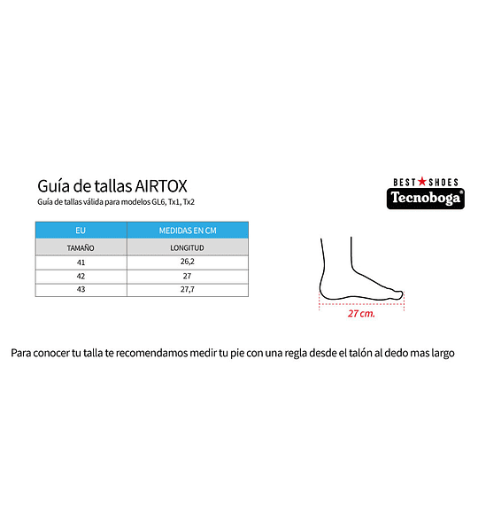 Botín Airtox Gl6