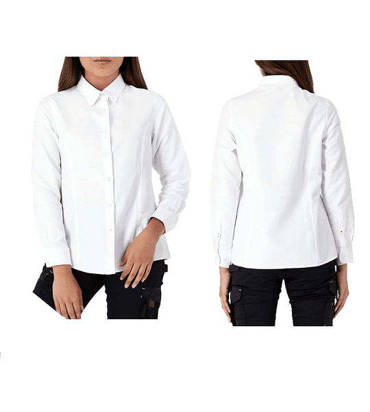 CAMISA QUEBEC VANCOUVER MUJER BLANCO