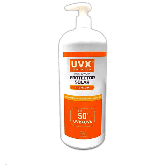 Crema Protección Solar UVX 1.000 grs. Premium - Certificada ISP