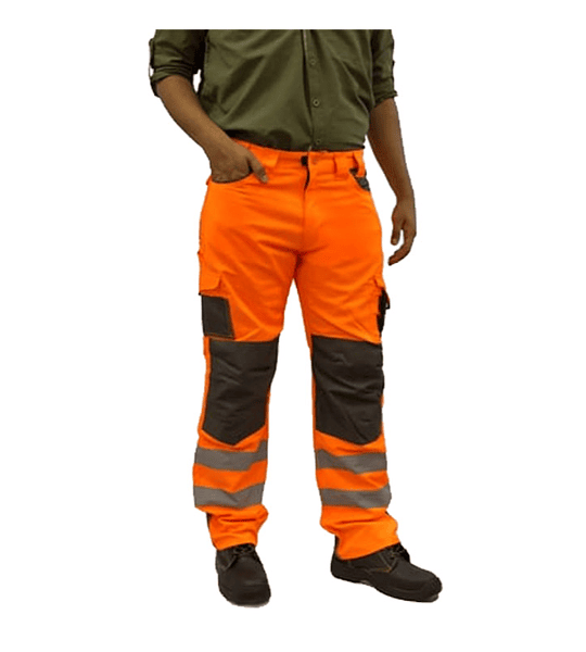 PANTALON CARGO HW DAKOTA NARANJO