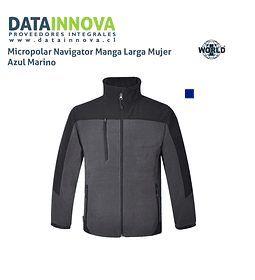 Micropolar Navigator Manga Larga Mujer Azul Marino