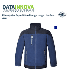 Micropolar Expedition Manga Larga Hombre Azul