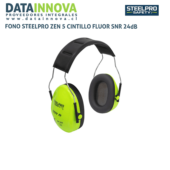 FONO STEELPRO ZEN 5 CINTILLO FLUOR SNR 24dB