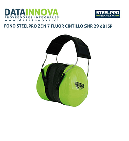 FONO STEELPRO ZEN 7 FLUOR CINTILLO SNR 29 dB ISP