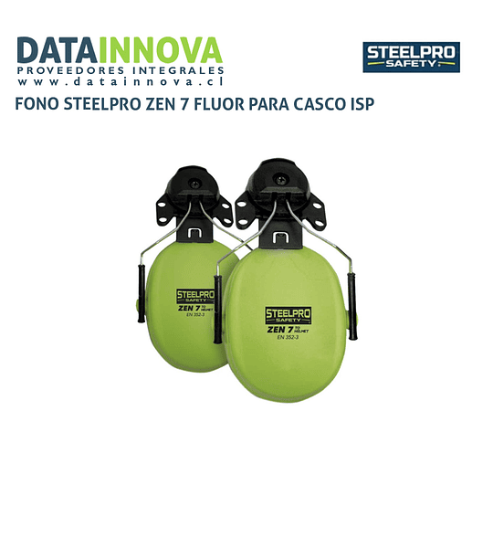 FONO STEELPRO ZEN 7 FLUOR PARA CASCO ISP