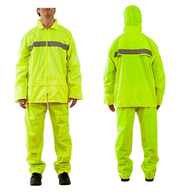 Traje Ejecutivo Amarillo Fluor