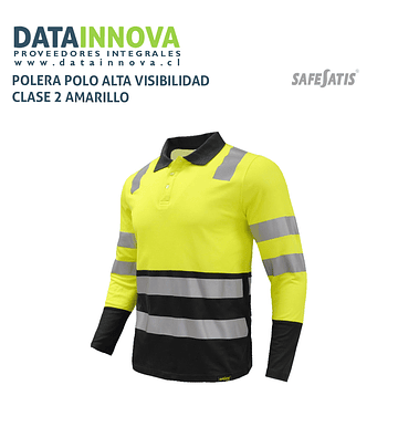 POLERA POLO ALTA VISIBILIDAD CLASE 2 AMARILLO