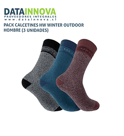 PACK CALCETINES HW WINTER OUTDOOR HOMBRE (3 UNIDADES)