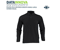 POLERA POLO DRYFRESH SMOOTH MANGA LARGA HOMBRE NEGRA