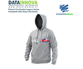 Polerón Hoodie Canguro Gris Unisex Estampado DTF WRC Rally Chile Biobío 2023 