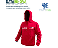 Polerón Hoodie Canguro Rojo Unisex Estampado DTF WRC Rally Chile Biobío 2023