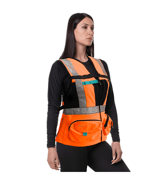 CHALECO GEOLOGO ALASKA XPERT MUJER NARANJO