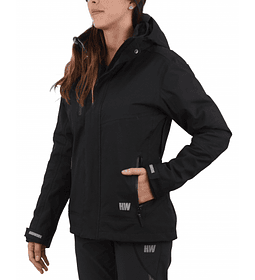 PARKA DESMONTABLE HW RENO 3 EN 1 NEGRO MUJER