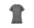 POLERA DRY FIT HW SPX MANGA CORTA MUJER CARBON GREY