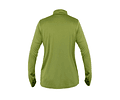 POLERA QUEBEC HALF-ZIP MUJER VERDE OLIVA