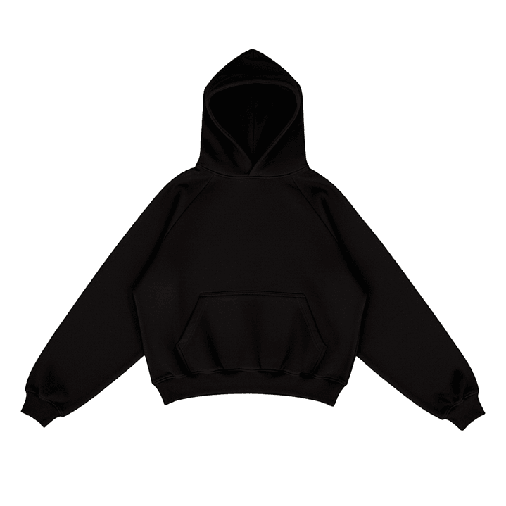 Poleron Hoodie Boxy Fit Alto Gramaje 380 grs - Haram 4