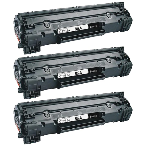 Pack 03 Toner  85a - Ce285a Compatible con P1102w Lbp 6000