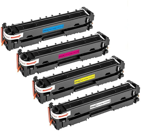 Toner 204a Set 04 Colores Compatible con M154 MFP M180 MFP M181