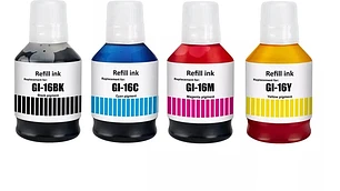 Tinta GI16 Pack 4 Colores Compatible con GX6010 - GX7010