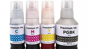 Tinta GI 11 Pack 4 Colores Compatible con PIXMA G2160 G2170 G3160