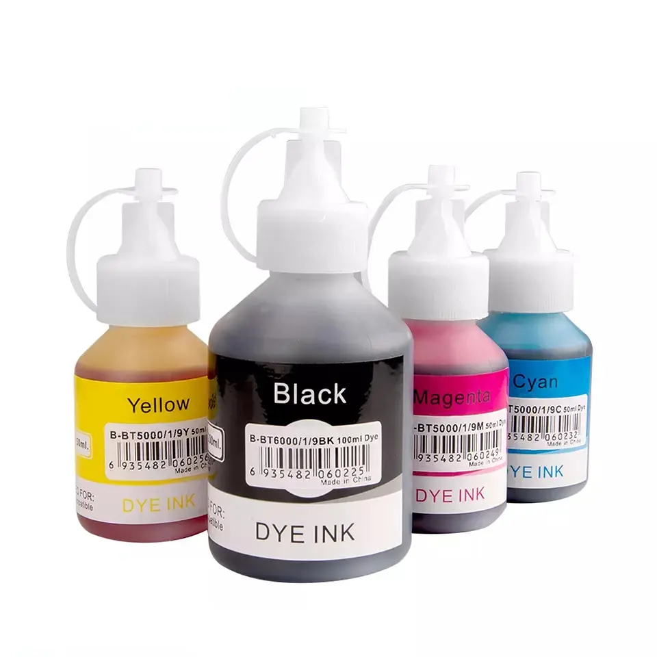Tinta BT-60 + BT5001 Pack 4 Colores Compatible con DCP-T300 / DCP-T500W 1