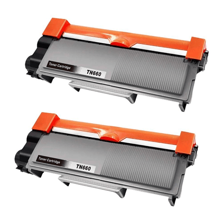 Pack 02 Toner Tn-2340-2370 - Tn-660 Compatible con Brother HL-2340DW DCP-L2540