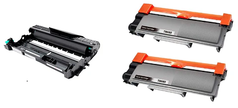 Pack 02 Toner Tn-2370 + Tambor Dr-2340 Compatible con HL-2340DW DCP-L2540