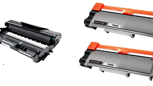 Pack 02 Toner Tn-2370 + Tambor Dr-2340 Compatible con HL-2340DW DCP-L2540