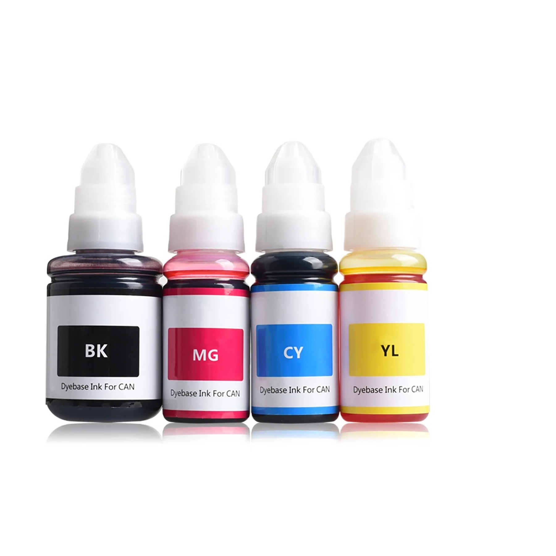 Tinta GI190 Pack 4 Colores Compatible con G2100 G2110 G31...