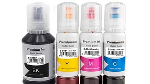 Tinta T504 Pack 4 Colores Compatible con EcoTank L4150/L6161/L6171