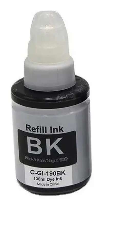 Tinta GI 190 Negro Compatible con G2100 G2110 G3110 G4110