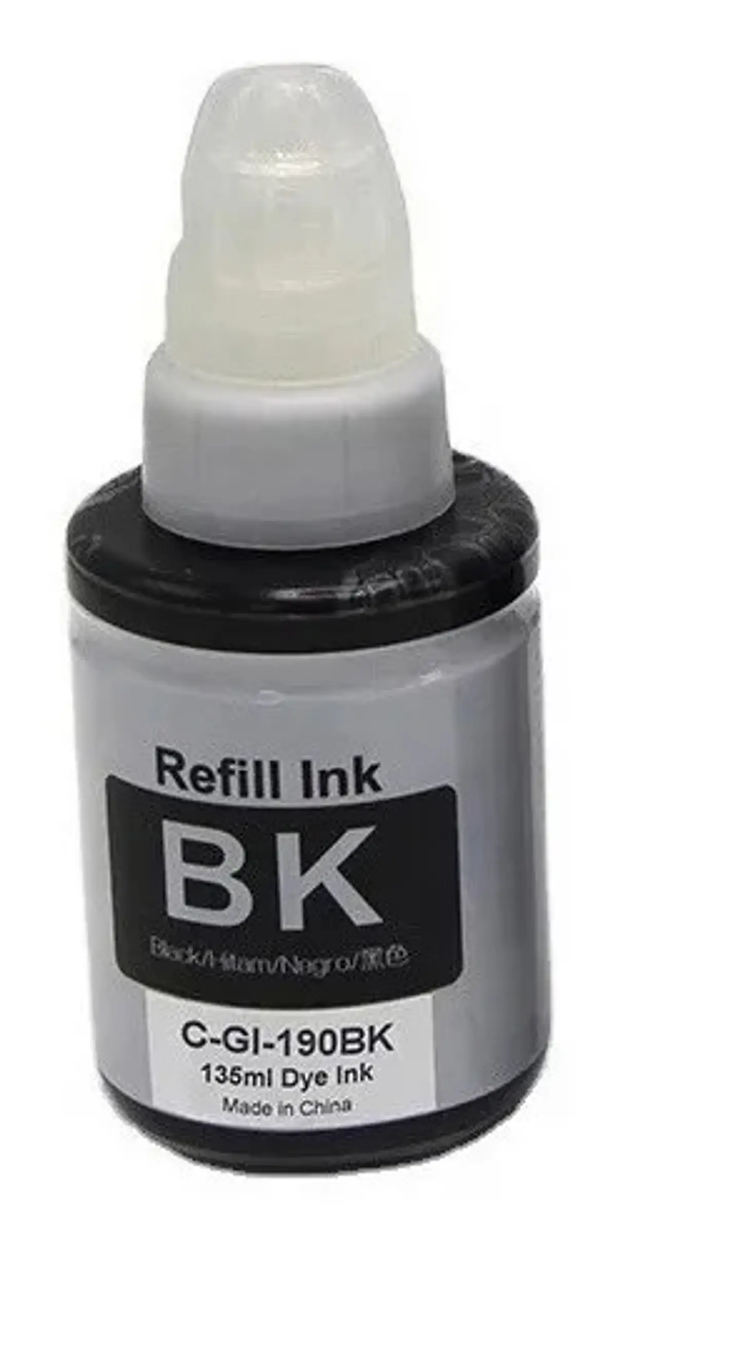 Tinta GI 190 Negro Compatible con G2100 G2110 G3110 G4110 1