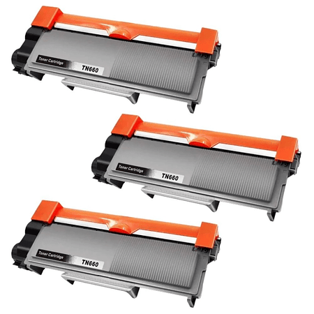 Pack 03 Toner Tn-2340-2370 - Tn-660 Compatible con Brother HL-2340DW DCP-L2540