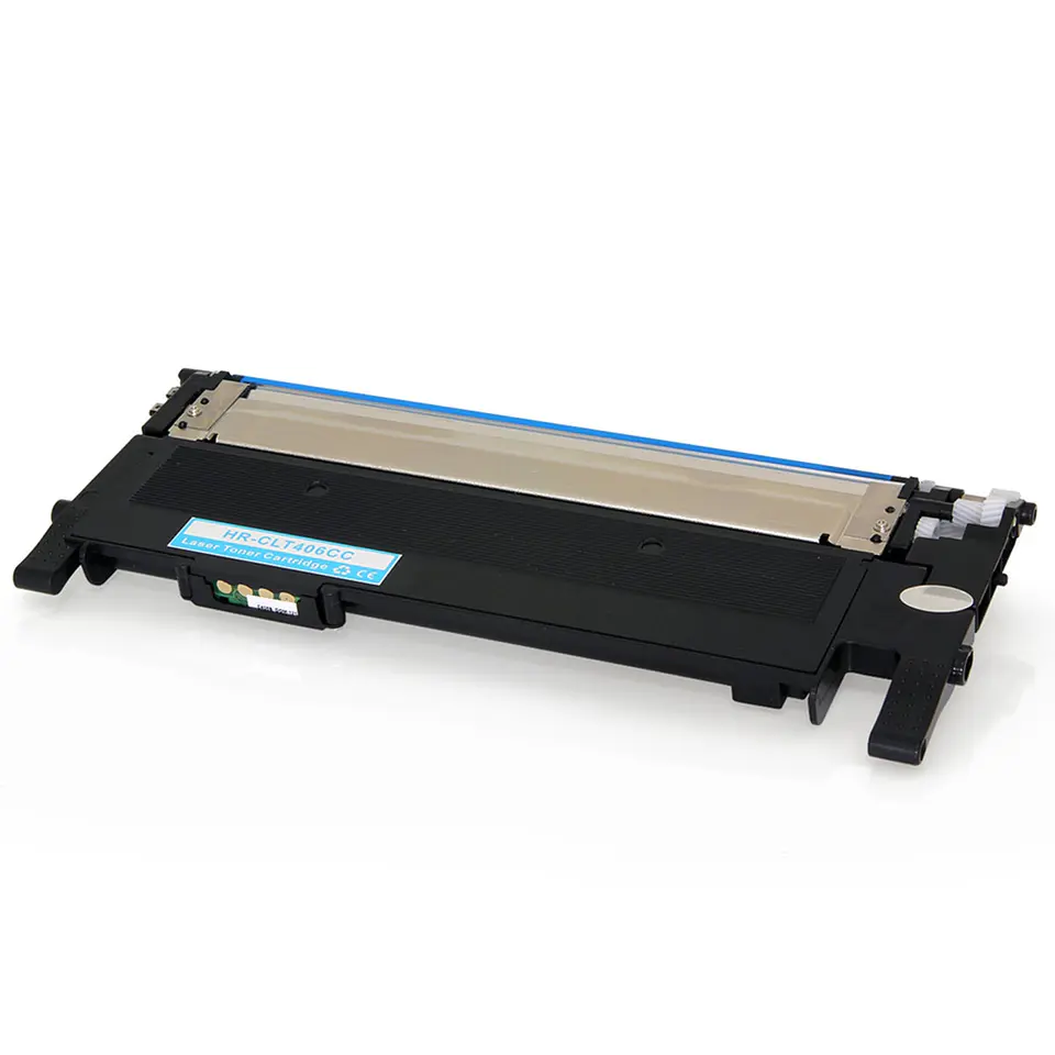 Toner CLT-C406S Cian Compatible con CLP-360-CLX-3300-SL-C410W 1