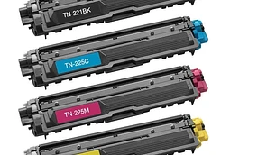 Toner Tn-221/225 Alternativo Set 04 Colores Compatible con HL-3150 - MFC-9330 - DCP-9020